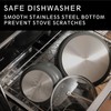 MsMk 8 inch Small Frying Pan with Lid, Burnt also