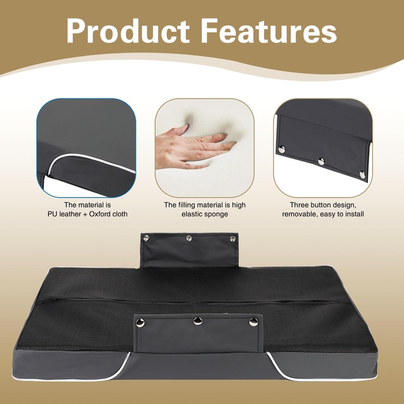 TeBaisea YETI Seat Cushion for Coolers (Snap-on Fitting), Made of