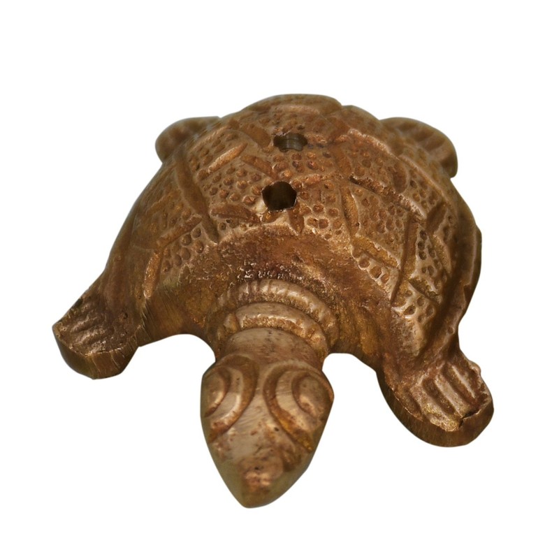 Purpledip Incense Stick Holder Or Agarbatti Stand In Brass Tortoise/Turtle