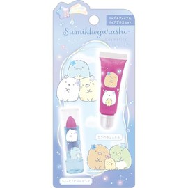 FE39802 Sumikko Gurashi Lipstick & Lip Gloss Set