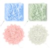 4pcs loofah washcloth Combo 2 in 1 bar soap loofah