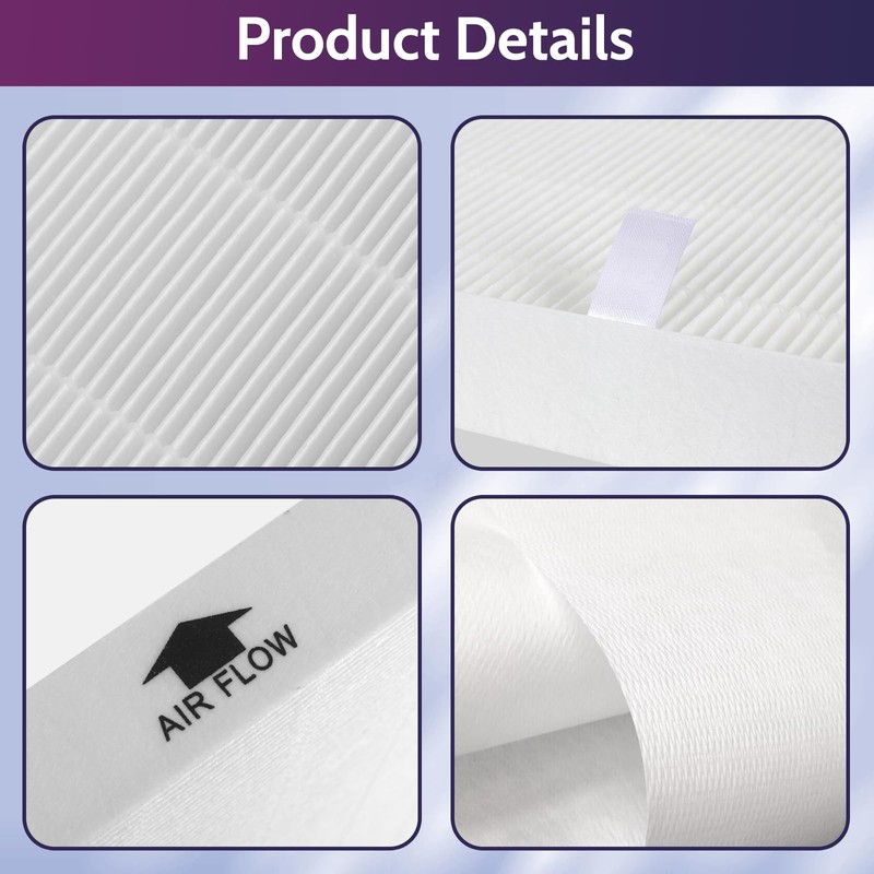 XBGG 2 Pack C545 HEPA Replacement Filter S Compatible with