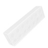 Clear Acrylic Vase Rectangular Elegant Centerpiece Flower Vase for Home