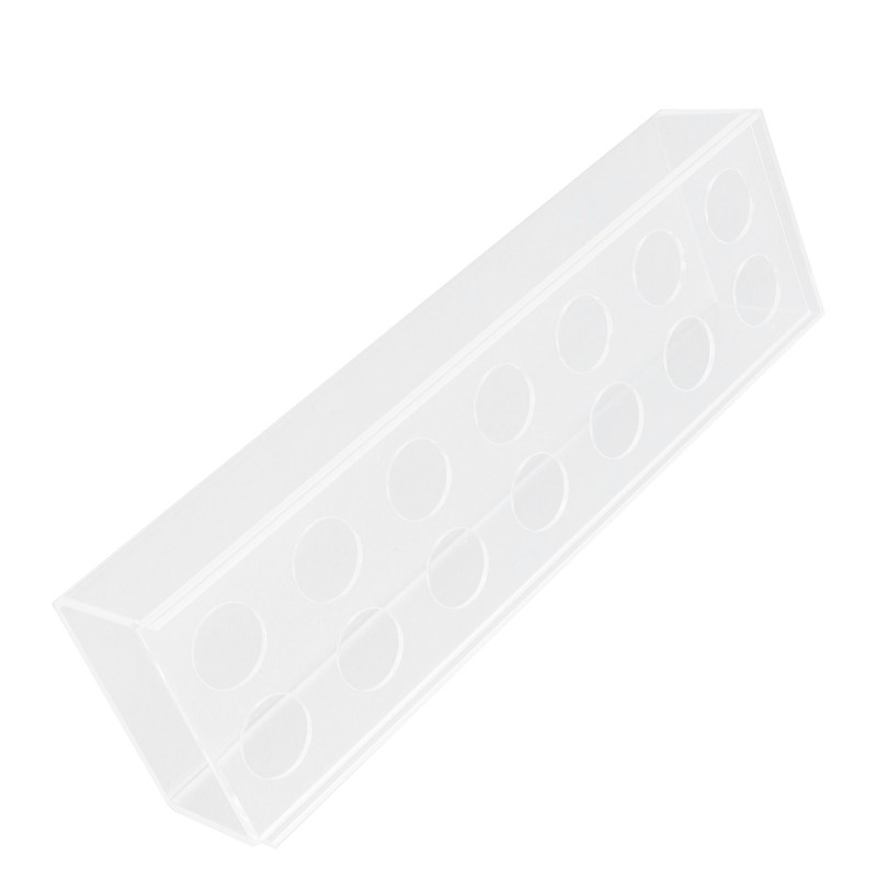 Clear Acrylic Vase Rectangular Elegant Centerpiece Flower Vase for Home