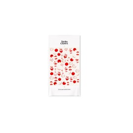 5D Embossed Fruit Nail Stickers, Apple Self-Adhesive Pearls Nail Decals for Women Nail Supplies Art Design Stickers (Red)