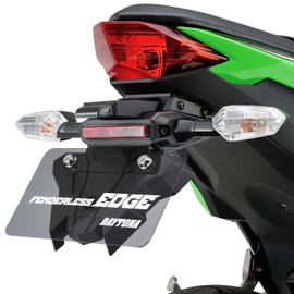 Daytona Motorcycle Fenderless Ninja 250 (13-16) LED License Lamp & Reflector & Turn Signal Stay Included Fenderless EDGE 25748 Black Standard