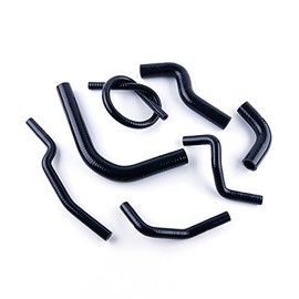 LUXERAD 3 Ply Performance Silicone Radiator Coolant Hose Kit for 1986-1995 SUZUKI SAMURAI JL JA JX 1.3L Radiator hose