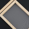 LUTER 5 Pieces Wooden Paper Making Frames and Mesh for