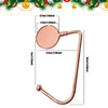 4PCS Christmas Stocking Holders Hangers Hooks for Fireplace Mantel Hooks