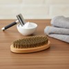 Cepillo Para Barba De 11cm,Cerdas De Jabalí De Bigote Para