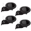 4 Pack Universal Heavy-Duty Plastic Recliner Pull Handle Replacement -