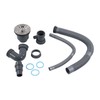 Kitchen Sink Strainer Drain Hose Single Sink Drain Set Kitchen
