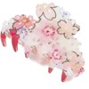 Noren Hair Clip, Hair Claw (182 Cherry Blossoms, Medium/Pink), Banana