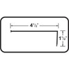 M-D Building Products 69844 4-1/2 in. x 1-1/2 in. x