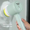 Cordless Electric Cleaning Brush Foldable IPX7 Waterproof Handheld Spinning Scrub