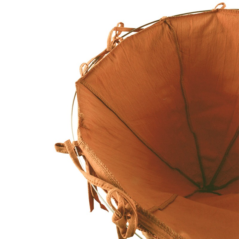 Brown Canopy Sheer Bedframe Mosquito Net Round Canopy House Decoration