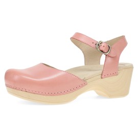 Dansko Sam Stylish Closed-Toe Sandal for Women - Lightweight with Added Arch Support - Durable PU Outsole for Long-Lasting Wear and Comfort Petal 11.5-12 M US