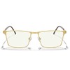 MERRY'S Men's Blue Light Blocking Glasses Computer Reading Glasses for