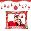 Christmas Party Photo Booth Props Frame, Xmas Photo Booth Frame