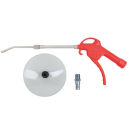 KS Tools 515.1906 Telescopic Pneumatic Air Blow Gun 90 190 mm with Shield