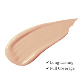 TUNBOT Long Lasting Concealer Foundation, SPF 50, Makeup to Cover Facial Imperfections, Unscented Foundation for All Skin Types (30ml)
