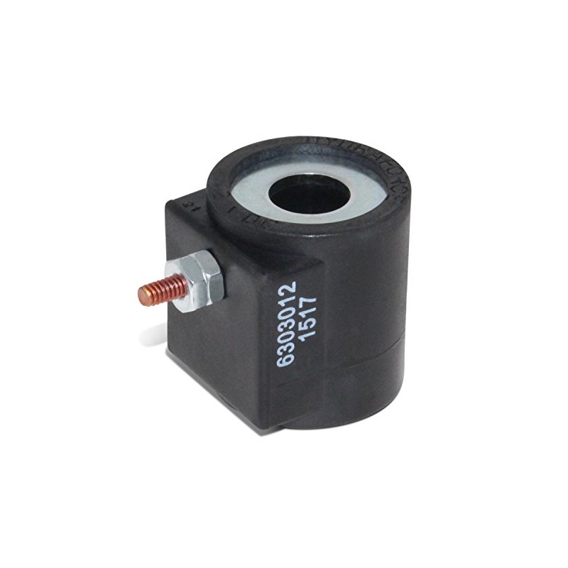 HydraForce 6303012 Solenoid Valve Coil, Stud Connector, 12v DC, 08