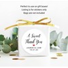 A Sweet Thank You Stickers for Favors, Custom Favor Labels,