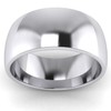 LANDA JEWEL Mens Sterling Silver 9mm Super Heavy Court Shape