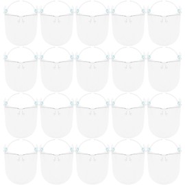 Zac's Alter Ego Pack of 20 Full Face Non Medical Shields on Visor Glasses