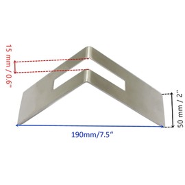 MIAO JIN Coffee Filter Paper Holder,Stainless Steel Coffee Paper Storage Container Dispenser Rack Coffee Filter Stand (Silver)
