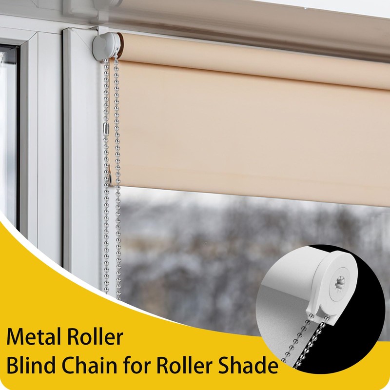 Weysoo Roller Blind Chain 6 Meter, 4.5MM Blind Cord with