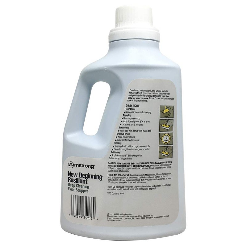 Armstrong New Beginning Extra-Strength Floor Stripper, 64 Ounce