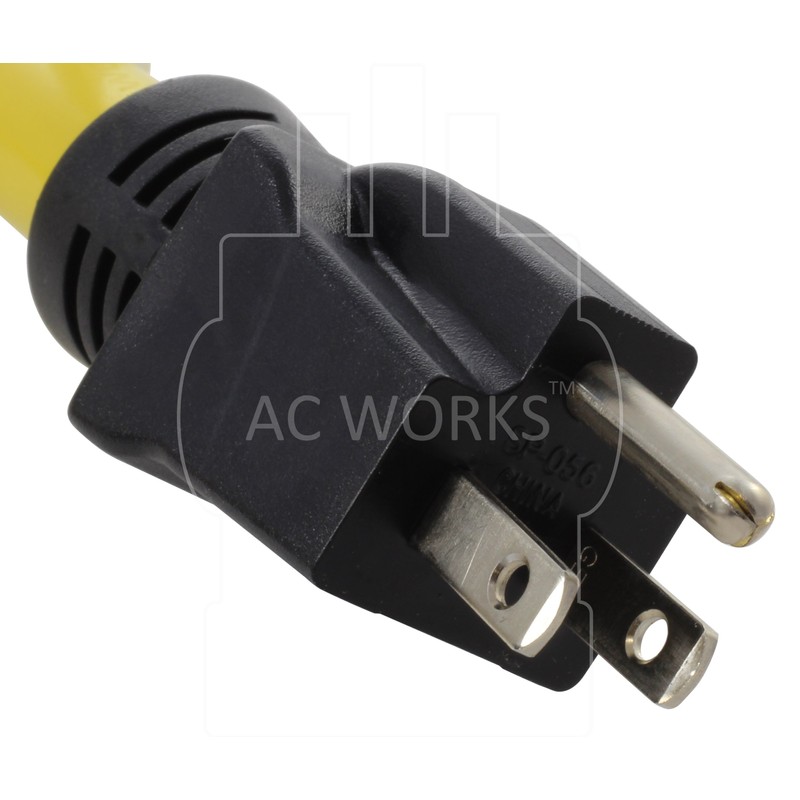 AC WORKS Generator to Transfer Switch 50Amp Inlet Box Adapter