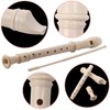 SANNIX 3 Pack 8 Hole Soprano Descant Recorder Instrument for
