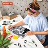 Shuttle Art Black Paint Pens, 20 Pack Fine Tip Acrylic