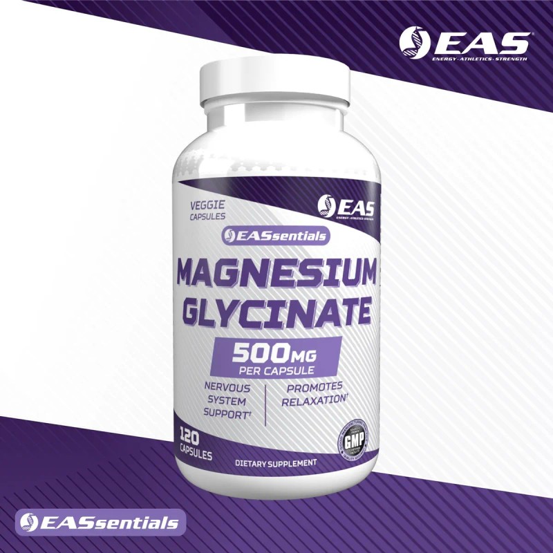 Eas Magnesio Glicinato 500 Mg Cpsulas Vegetales 120