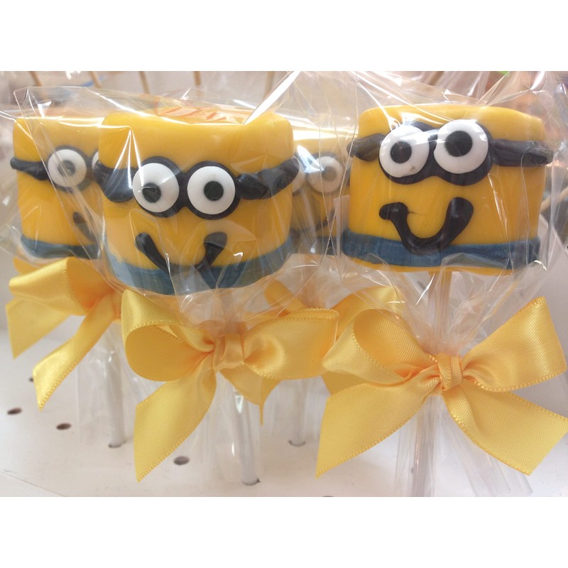 200pz Palitos para paleta de plástico 15cm blanco estriado brocheta