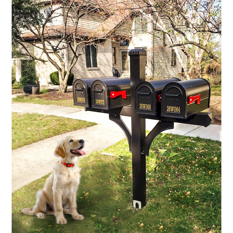 vikofan 6x6 Post Base Anchor for Concrete - Heavy Duty