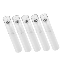 Beavorty 5pcs Refillable Rollerball Bottles for Essential Oils Travel-friendly Eye Cream Dispenser Set Compact Containers for Skincare for Home and Office Use