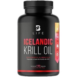 B Life Aceite de Krill Alto en EPA y DHA con Astaxantina 90 Softgels