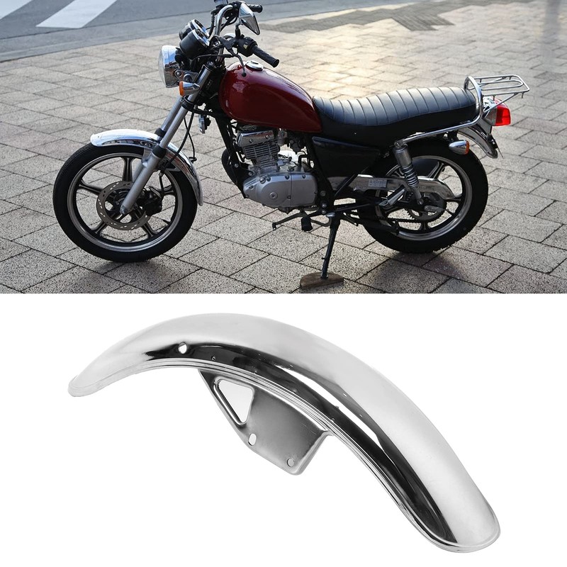 Motorcycle Front Fender Wheel Fender 22" Length Retro Design Unbreakable