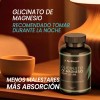 Glicinato de magnesio 500mg 240 cápsulas orgánico Nuboost sabor sin