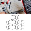 10 Set Banana Plug Test Leads Male to Male Brass