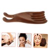 Minkissy Wooden Scalp Massage Comb Temple Massager Tool Portable Face