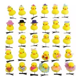 RIVERSOFY 24  Pollito Patito Kawai Pinza Pasador De Moda Niños