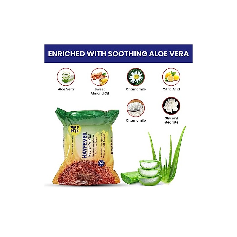 Hayfever Wipes Healthpoint Hay Fever Relief Wipes for Adults &