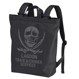 7198-1169 ﾗｸﾞｰﾝ商会 2wayﾊﾞｯｸﾊﾟｯｸ/BLACK