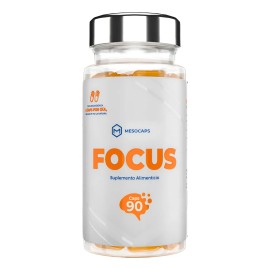 Suplemento Natural Focus 90 Cápsulas Para La Concentración Sin Sabor