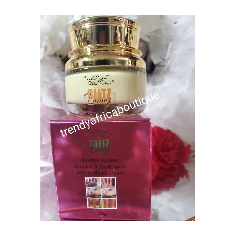 TRENDY Glitzluxury Double Action Knuckles, Elbows, Knees, Armpit Cream👌50ml X1.