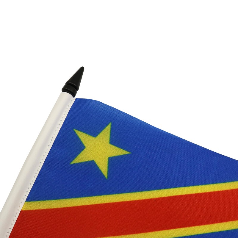 Democratic Republic of the Congo Table Flag 4'' x 6''